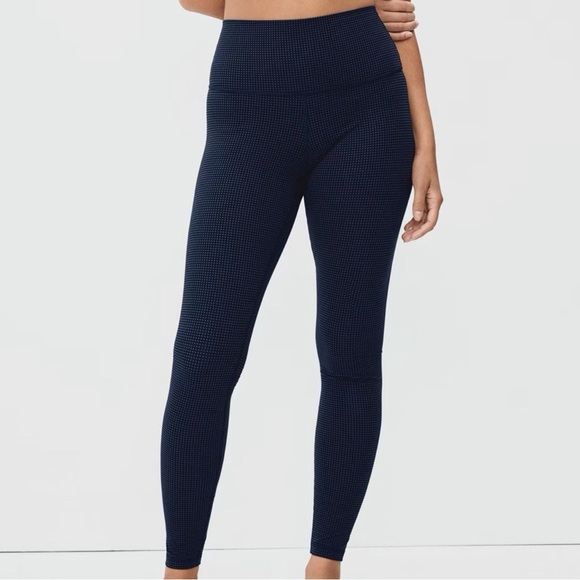 Glyder Pants - Glyder Blue High-Waisted Leggings